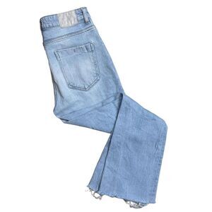 Zara Bootcut Crop Jeans